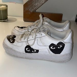 Customized super unique air force 1s!